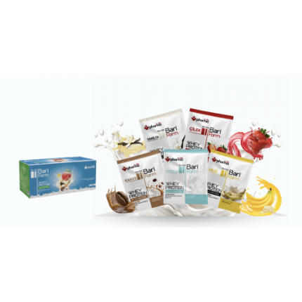 Re Vita Bari Form Whey Protein, Lif, Vitamin ve Mineral İçeren Kahve, Vanilya, Muz, Çilek Aromalı ve Aromasız Takviye Edici Gıda